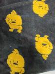 Double sided comfortable cotton velvet is soft and comfortable