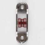 Stainless Steel/Iron 16mm Width Single Wheel Sliding Window Pulley Wheel for OEM