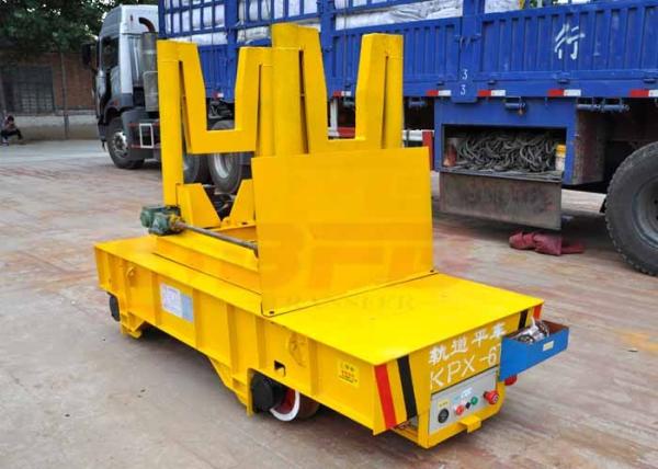 Buy cheap 50 Tons Ladle Transfer Cart Steel Mill Material Electric Scale Custom Length from wholesalers