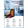 Buy cheap LCD Display Car Battery Jump Starter High Capacity 3.7V/16000mAh 59.2Wh for Emergency from wholesalers