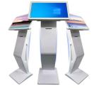 Indoor Flexible 350cd/m2 Touch Screen Information Kiosk