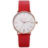 Buy cheap Red ROHS Analogue Wrist Watch FCC Fashion Ladies Leather Watch 23cm from wholesalers