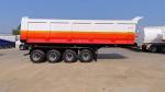 30-90 Tons Heavy Tipper Truck Dump Semi Trailer with Wear-Resistant Steel