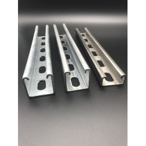 Buy cheap Construction Material Slotted Hot Dip Galvanized Strut Channel from wholesalers