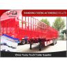 Buy cheap Steel Material Side Wall Semi Trailer For Transporting Anti Water Cargo from wholesalers