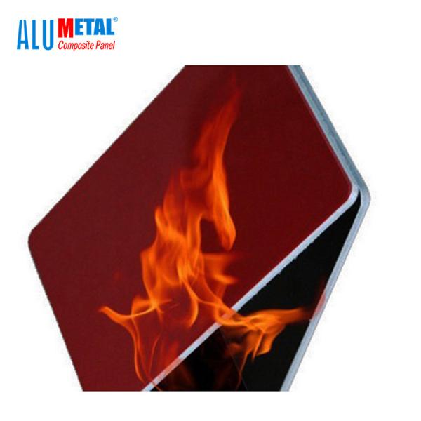 Buy cheap 1220x2440mm Fire Retardant Aluminium Composite Panel Nontoxic 115 Degree Deflection from wholesalers