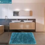 Thick Microfiber Non Slip Absorbent Bathroom Rugs Machine Washable