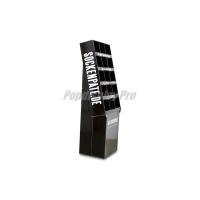 Buy cheap Advertising Free Standing Cardboard POS Displays Black with 15 Pockets product