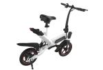 Portable Small Electric Bike , Triangular Structure Lightweight Folding Bike