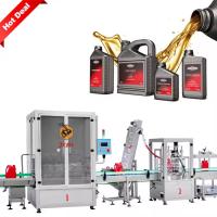 Buy cheap High Speed Automatic 1L 3L 5L Engine Motor Oil Bottle Filling Machine Car product