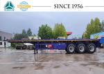 3 Axle Flatbed Semi Trailer Cargo Semi Trailer Bulk Carrier Semi Trailer