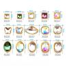 Buy cheap Hot NEW Wholesale Alloy Jewelry 3D Nail Art Jewelry Nail rhinestones Sticker Supplier Number ML3110-3112 from wholesalers