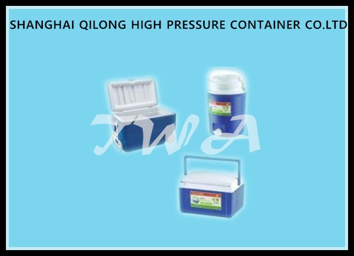 40cans Portable Coolers With Wheels , Camping Ice Box 36 Liter For Transport