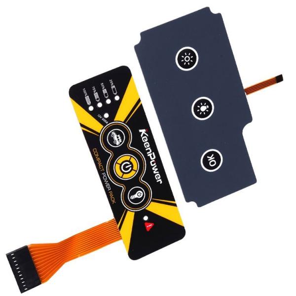 Buy cheap Custom Silicone Keypad DC 5V Waterproof Grade Flexible Membrane Switch from wholesalers