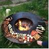 Buy cheap OEM Service Corten Steel Outdoor Cooking Grills Wood Burning from wholesalers