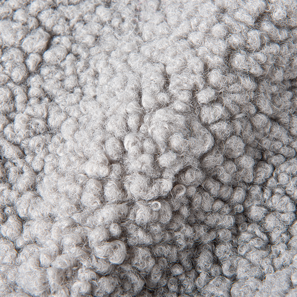 Soft and Cozy 100% Polyester Solid Color Sherpa Fleece Fabric for Fashional Jackets