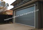 Full Height Motorized Rolling Shutter Industrial Garage Doors Steel Lifting Door