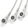 Buy cheap Kontron ECG Cables And Leadwires 125 128 VSM510 3 Lead AHA Snap 7Pin Connector ECG Cable from wholesalers