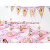 Buy cheap Princess Snow White Cinderella Bell Mermaid Sleeping Beauty Tangled Kids Baby Birthday Party Event Decoration Supplies from wholesalers
