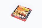 Sushi Tray with Transparent Lid Disposable Bento Lunch Sushi Box Takeaway Food