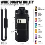Sports Water Bottle Case Cover Insulated Bag Bottle Cooler Sleeve Portable