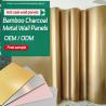 Buy cheap Factory Direct Sales Light Luxury Waterproof Metal Bamboo Charcoal Wood Veneer from wholesalers