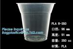 PLA compostabale Cup, PET Cup, PP Cup, PS Top Snack Cup Straw, Food Takeout Box,