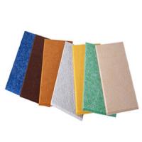 Buy cheap Yellow Polyester Fiber Acoustic Ventilated Polyester Fiber Panel product
