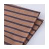 Buy cheap 175cm 185gsm Red And Black Striped Fabric Elastic Cotton T Shirt Material from wholesalers