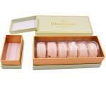 Custom Two Pieces Lid And Base Cardboard Macaron Gift Box Luxury