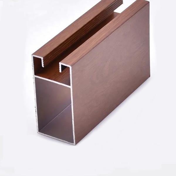 Buy cheap Customized Cabinet Door Aluminum Alloy Frame Profile Anodizing Powder Coating Surface from wholesalers