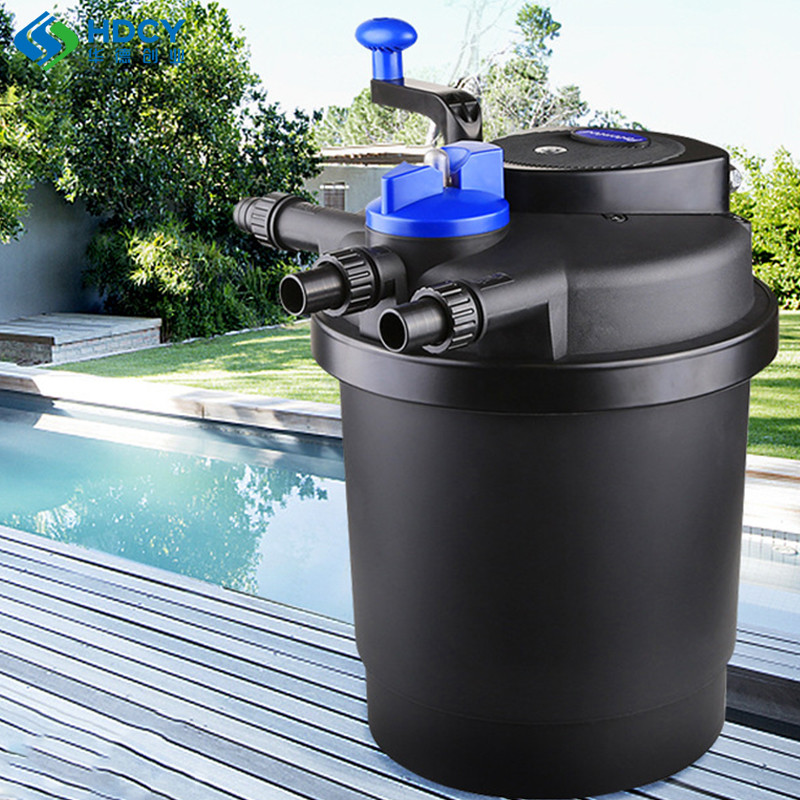 Ecological Fish Tank Filtration System Aquarium Fish Tank Filter External Household Outdoor Filter Bucket