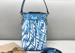 Buy cheap 3D Effect Blue Bucket Bag , Psychedelic Crossbody Bucket Bag from wholesalers
