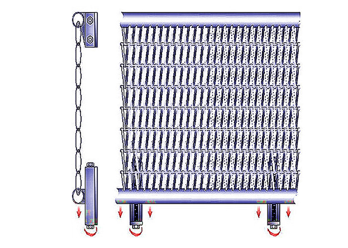 Decoration Aechitectural Wire Mesh Facade Installation System Design Services