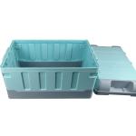 Polypropylene Collapsible Plastic Storage Boxes 40 Liter Picnic Cargo Organizer