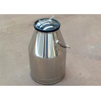 Buy cheap Lockable Lidded Stainless Steel Milk Bucket / Milk Pail / Milk Container product