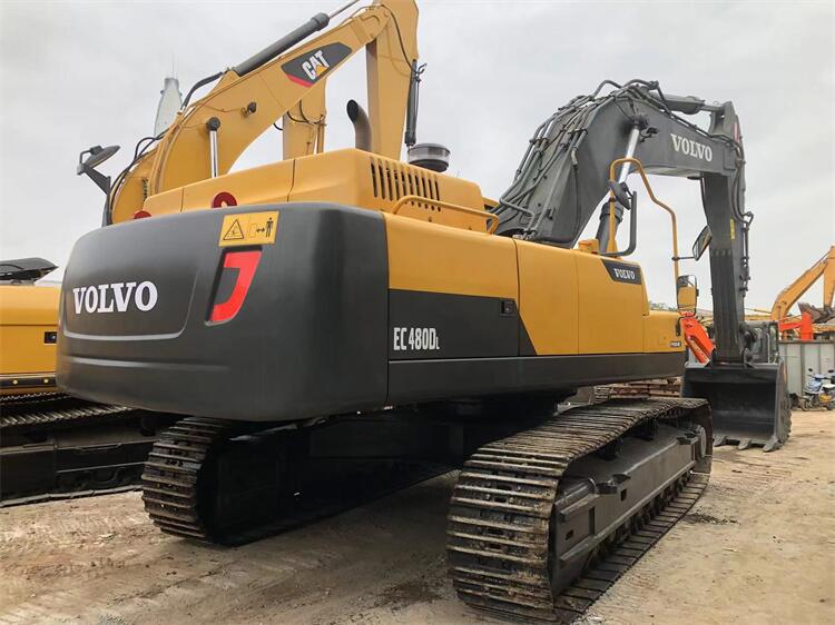 Korea Original Design Crawler Used Excavator Volvo EC480 Most Favorable and Good Health