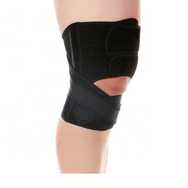 Knee Brace Type 4 - for Anterior Cruciate Ligament Injury (ACL), Adjustable Compression Brace, Breathable Neoprene