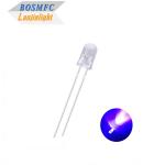 Round Head 5mm Ultraviolet LED 385nm 395nm UV light Water Clear Lens For