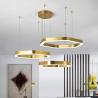 Buy cheap Modern Led Chandelier Gold Living Room Lamp Simple Creative Gold Chandelier(WH-NC-68) from wholesalers