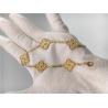 Buy cheap Flower Shaped 18K Gold Bracelet 5 Motifs VCARO1IE00 For Girlfriend / Wife from wholesalers