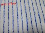Gray White Weaving Coral Fleece Microfiber Fabric 580gsm Mop Pad Fabric