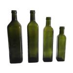 Empty 750ml Olive Green Round Glass Wine Bottle with Cork Hot Stamping Surface