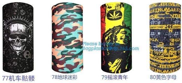 Hot sale fashion design printing multifunctional custom cheap 100% cotton bandana,microfiber plain custom made bandana