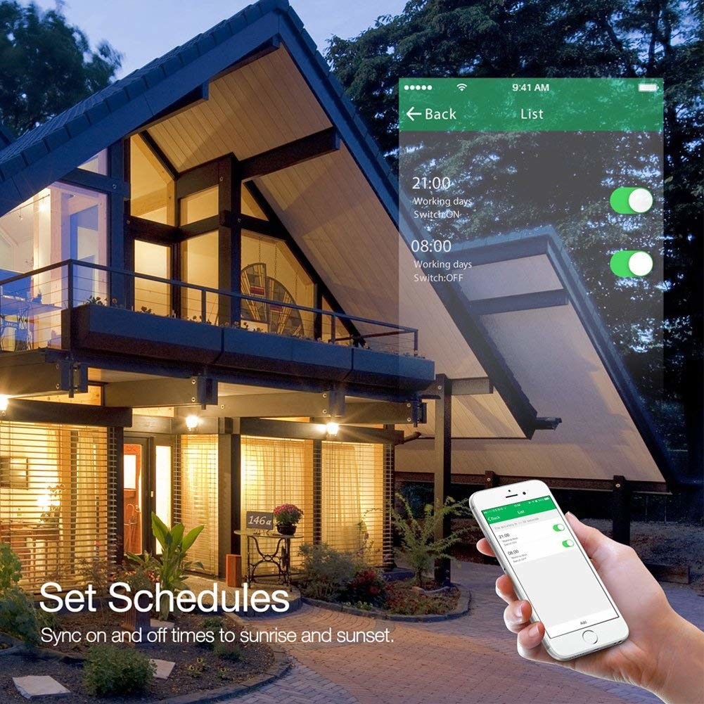 Us Au Standard Wifi 220V Waterproof Tuya Smart Life App Sound Touch Control Panel Led Light Dimmer Smart Swit