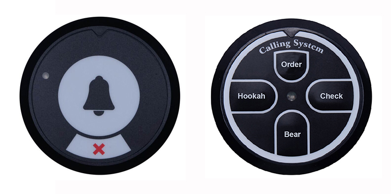 New trendy products customize wireless call button and wrist watch pager used for office staff calling