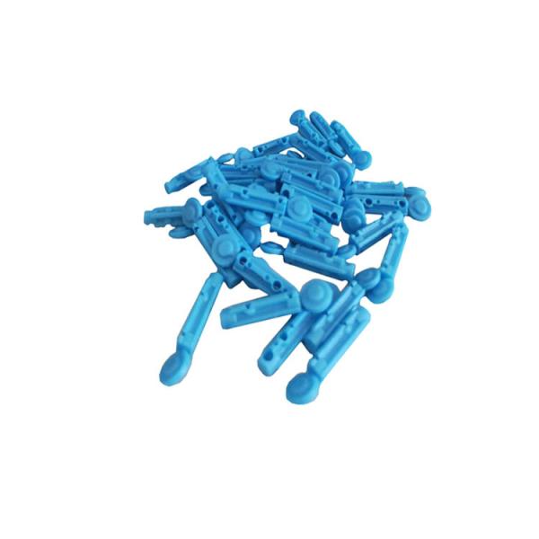 Buy cheap Blue Color Disposable Single Use Twist Off Type Blood Twist Lancet from wholesalers
