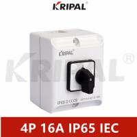 Buy cheap 16A 4 Pole IP65 230-440V Industry Changeover Switch RoHS Standard​ product