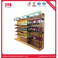 Buy cheap Warehouse Metal Wood Shelving Unit 1200mm Power Coated product