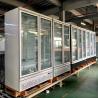 Buy cheap 2 Door Grocery Shop Upright Glass Door Freezer Cooler from wholesalers